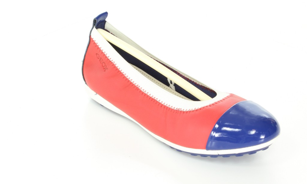 Geox Półbuty J42B0B Czerwony/Morski r.28-31
