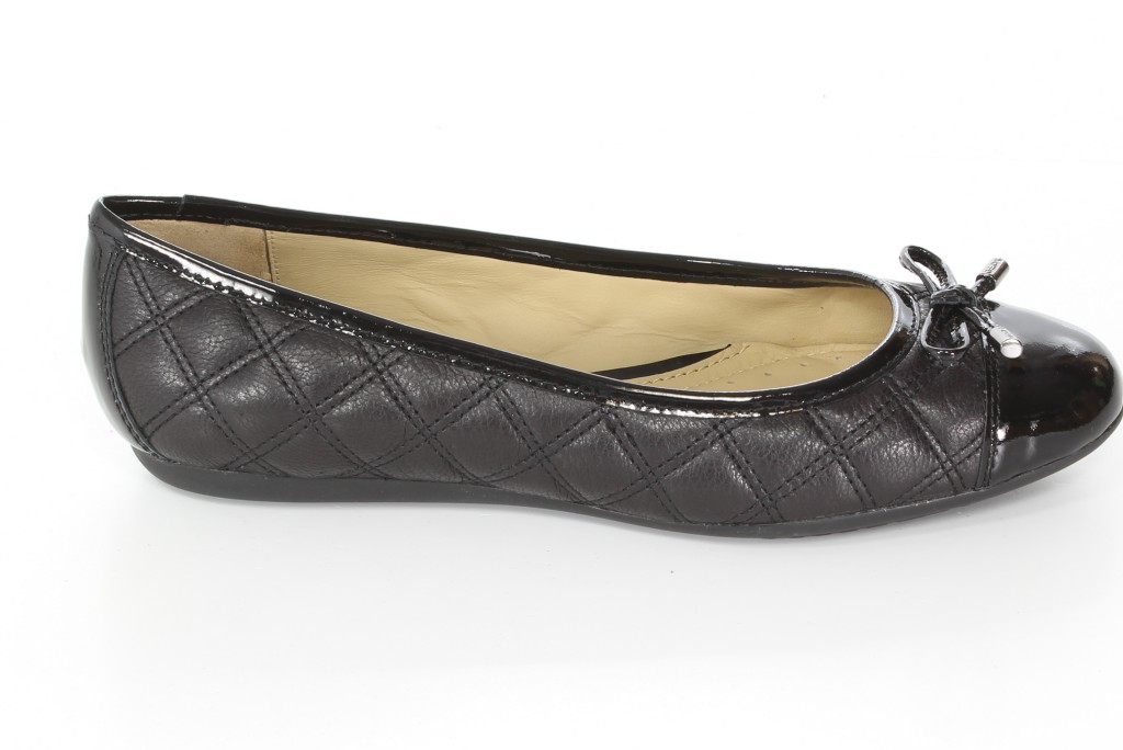 Geox Baleriny D42M4A Czarny
