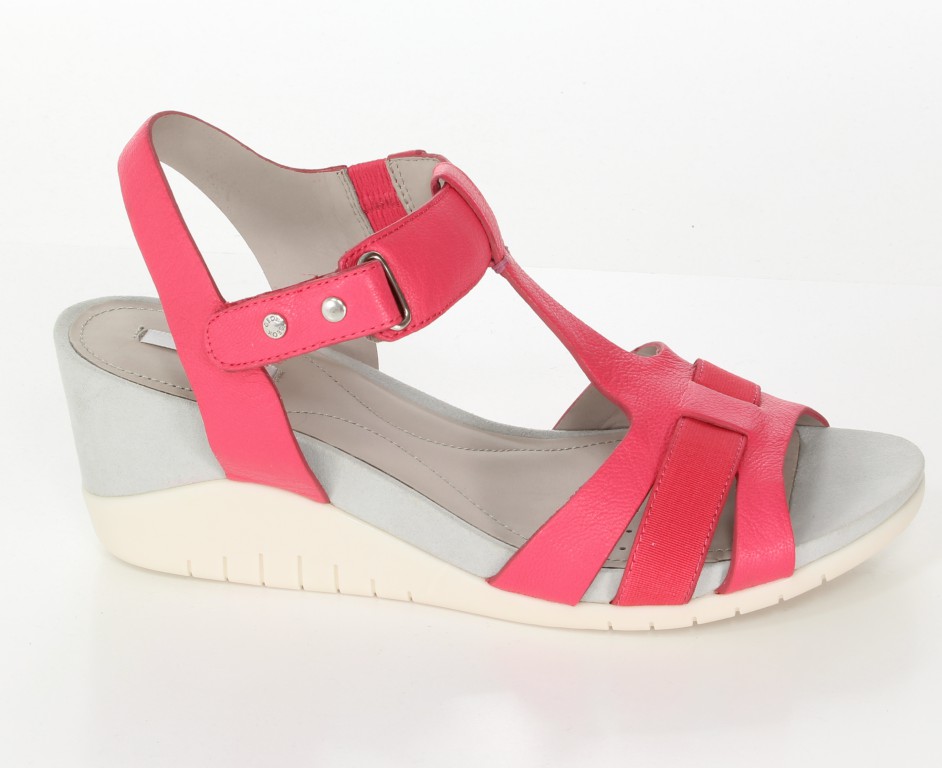 Geox Sandały D4274A Fuksja