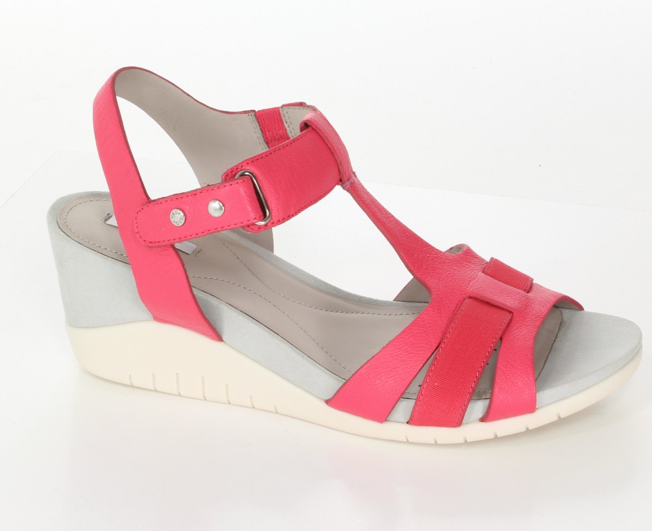 Geox Sandały D4274A Fuksja