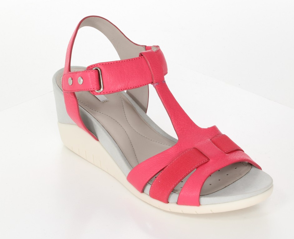 Geox Sandały D4274A Fuksja