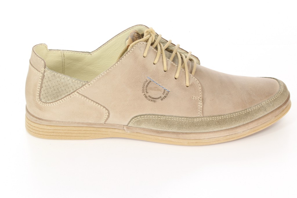 Nik Półbuty 03-0405-005 Beżowy 