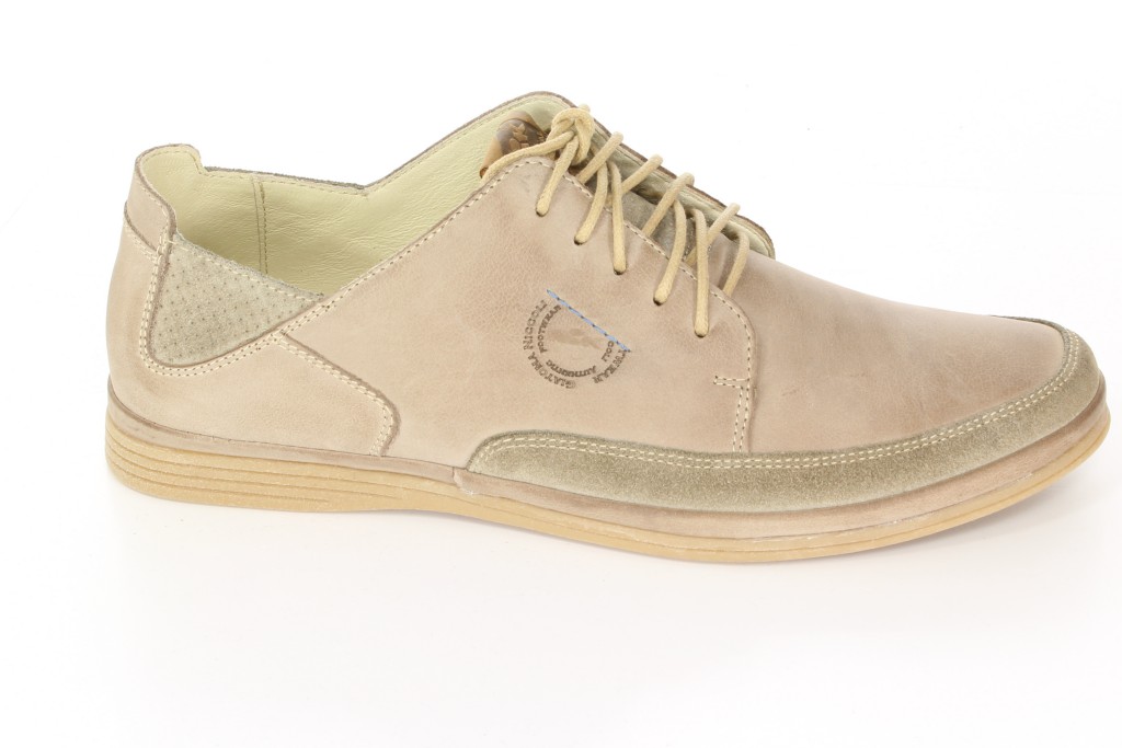 Nik Półbuty 03-0405-005 Beżowy 