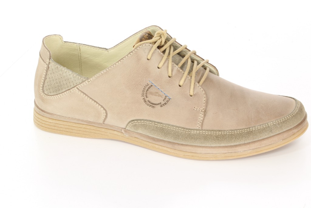 Nik Półbuty 03-0405-005 Beżowy 