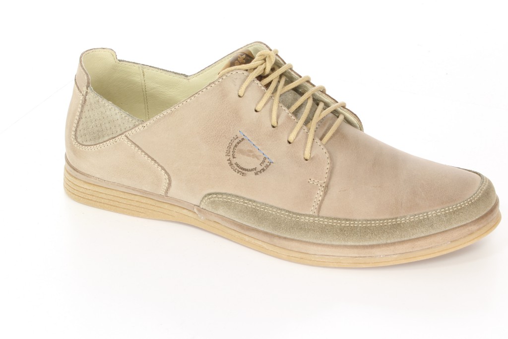 Nik Półbuty 03-0405-005 Beżowy 