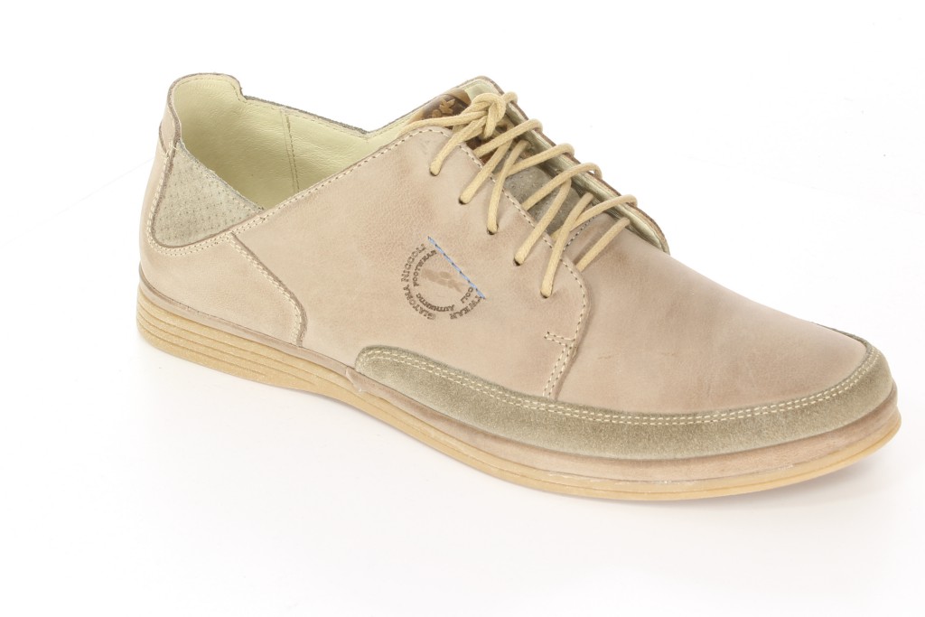 Nik Półbuty 03-0405-005 Beżowy 