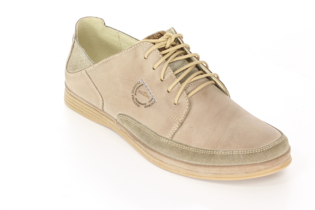 Nik Półbuty 03-0405-005 Beżowy 