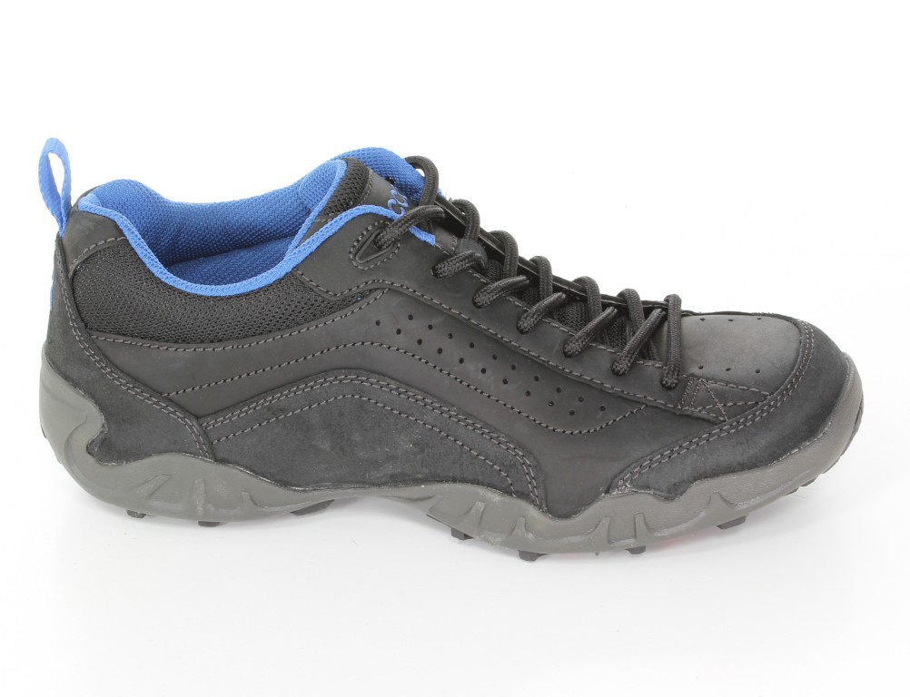 Ecco Półbuty 85151458051 Black/Black/Cobalt