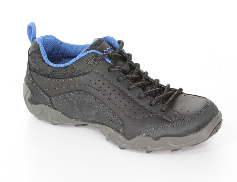 Ecco Półbuty 85151458051 Black/Black/Cobalt
