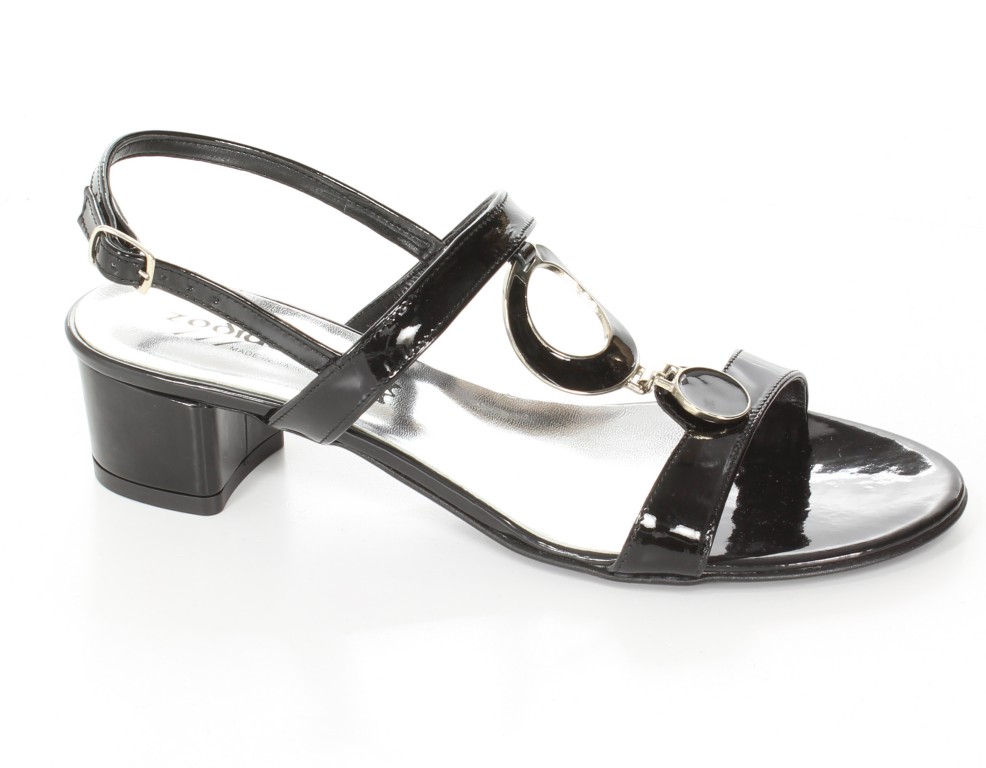 Zodiaco Sandały D198 Nero 
