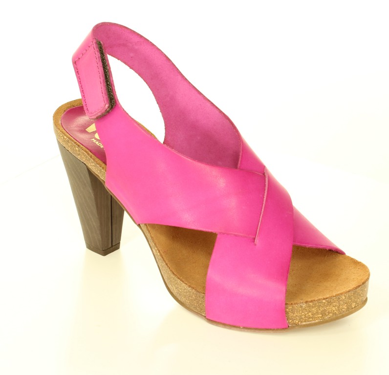 Verano Sandały  4014 Piel Napack Magenta