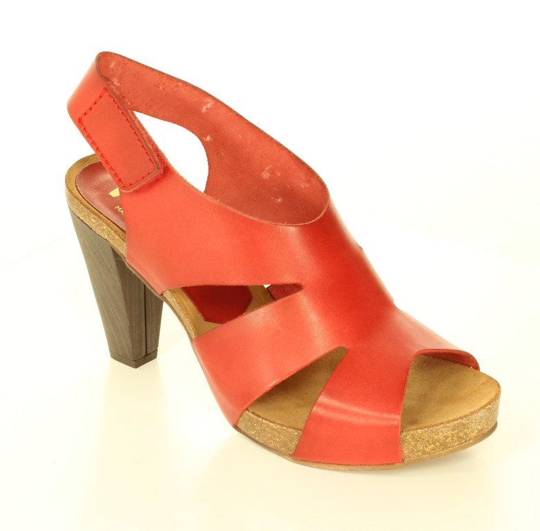 Verano Sandały 4035 Piel Napack Rosso