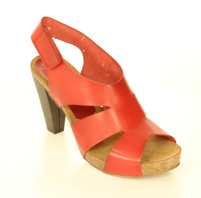 Verano Sandały 4035 Piel Napack Rosso