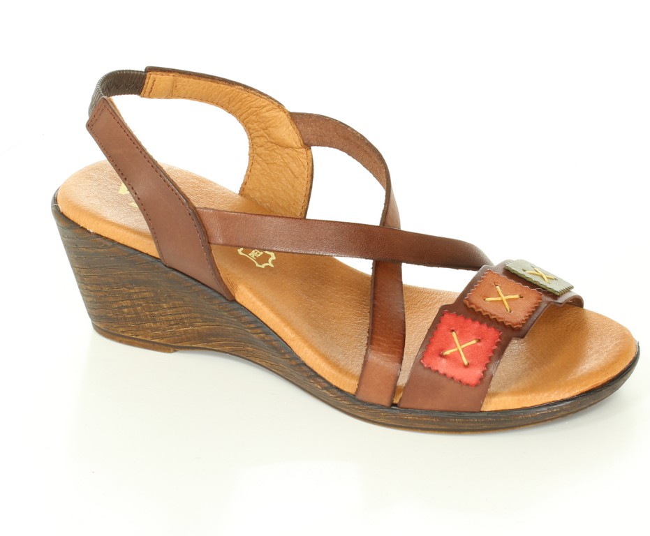 Verano Sandały 1745 Marron Multi 