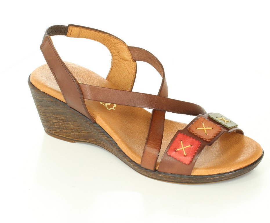 Verano Sandały 1745 Marron Multi 