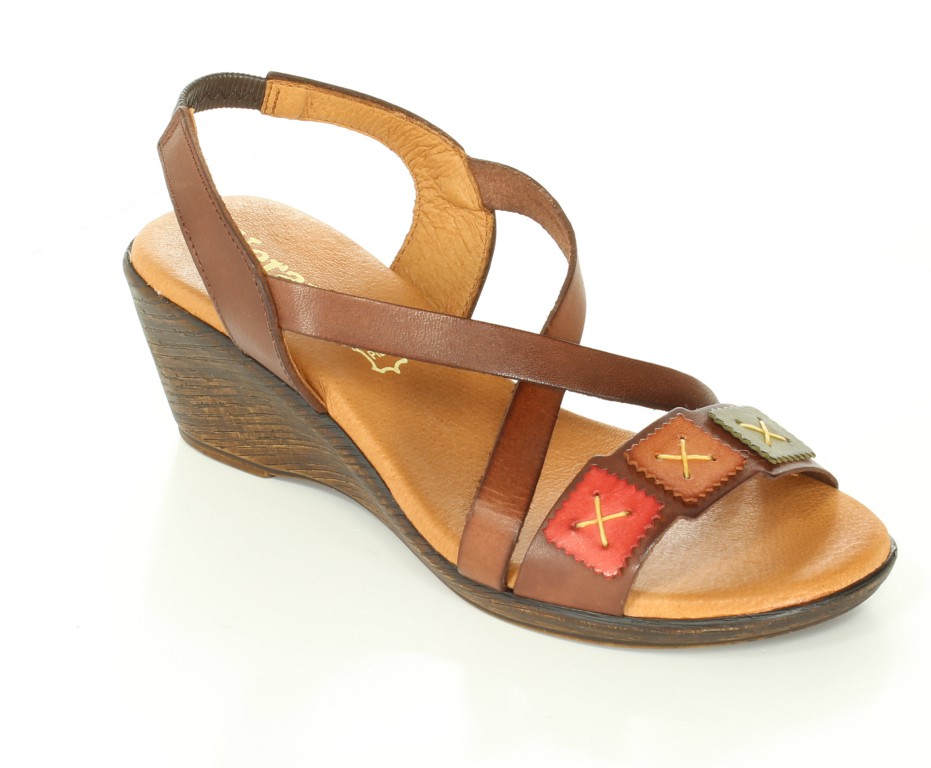 Verano Sandały 1745 Marron Multi 