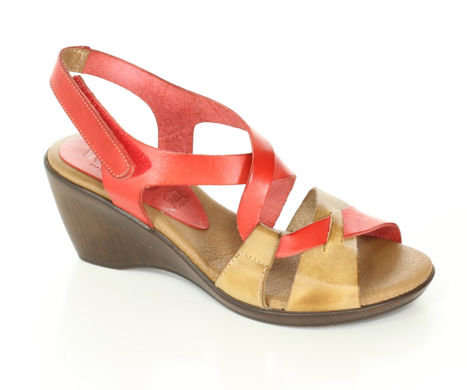 Verano Sandały 5010 Rojo Beige