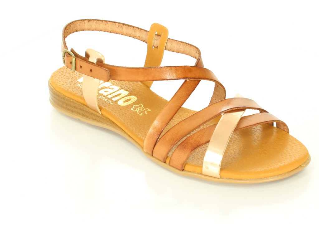 Verano Sandały 201 Avellana Platino 