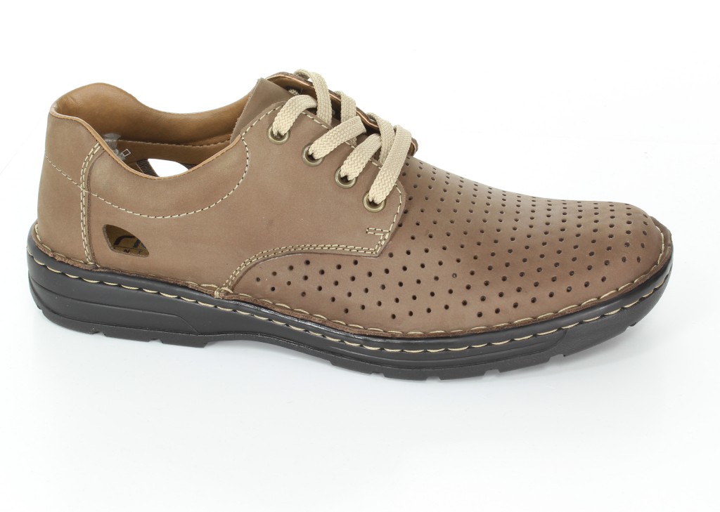 Rieker Półbuty B0436-25 Braun Brown 