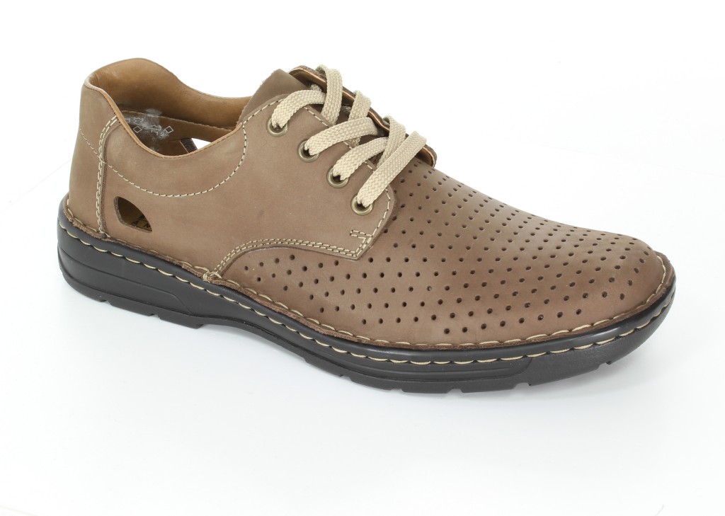 Rieker Półbuty B0436-25 Braun Brown 