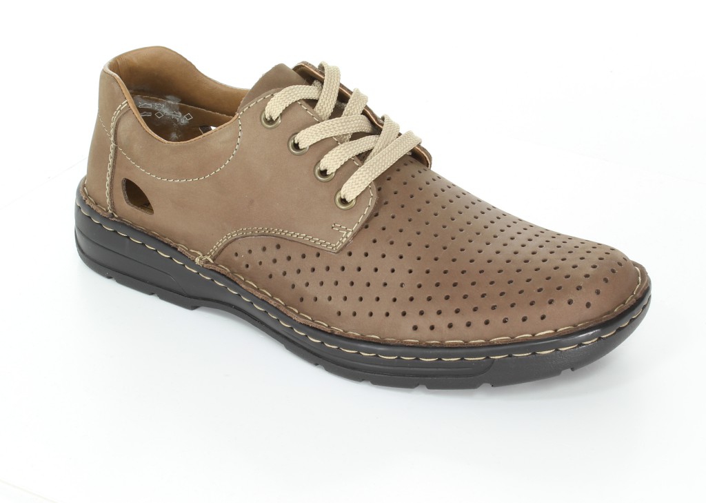 Rieker Półbuty B0436-25 Braun Brown 