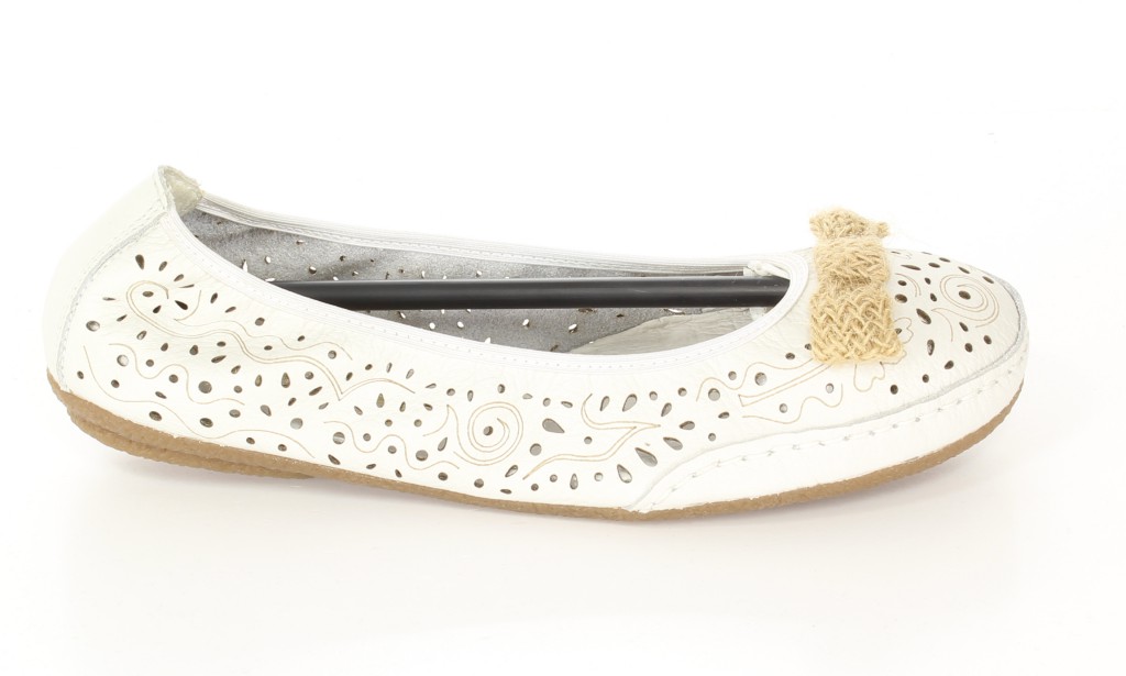 Rieker Baleriny 41456-81 Weiss White 