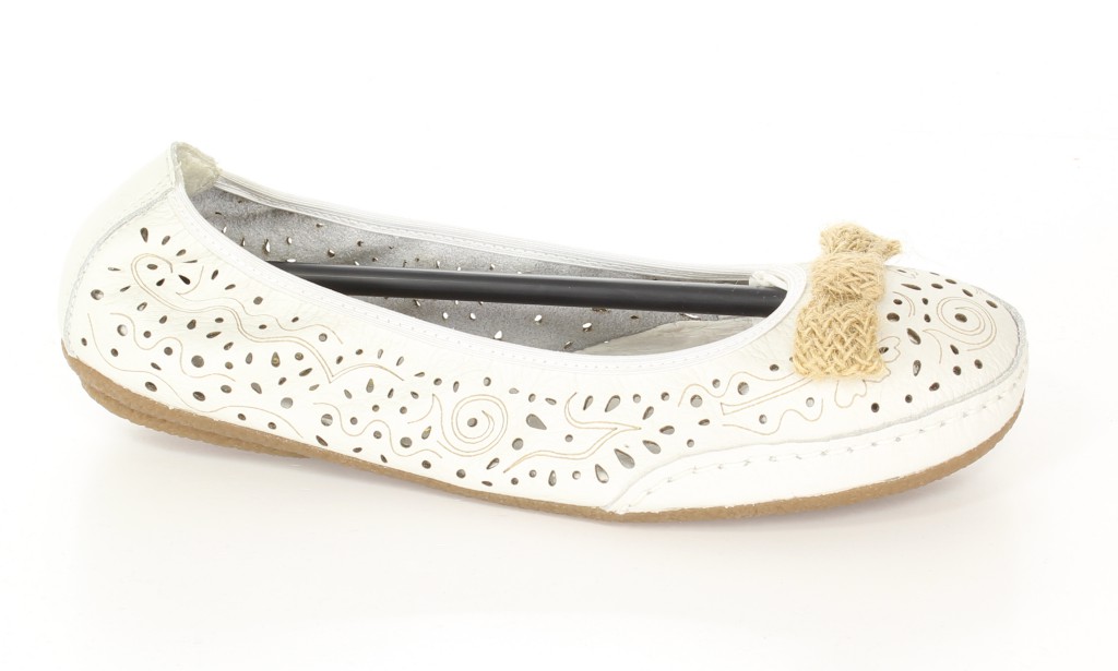 Rieker Baleriny 41456-81 Weiss White 