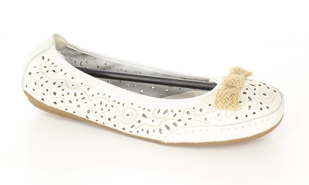 Rieker Baleriny 41456-81 Weiss White 