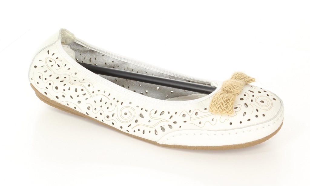 Rieker Baleriny 41456-81 Weiss White 