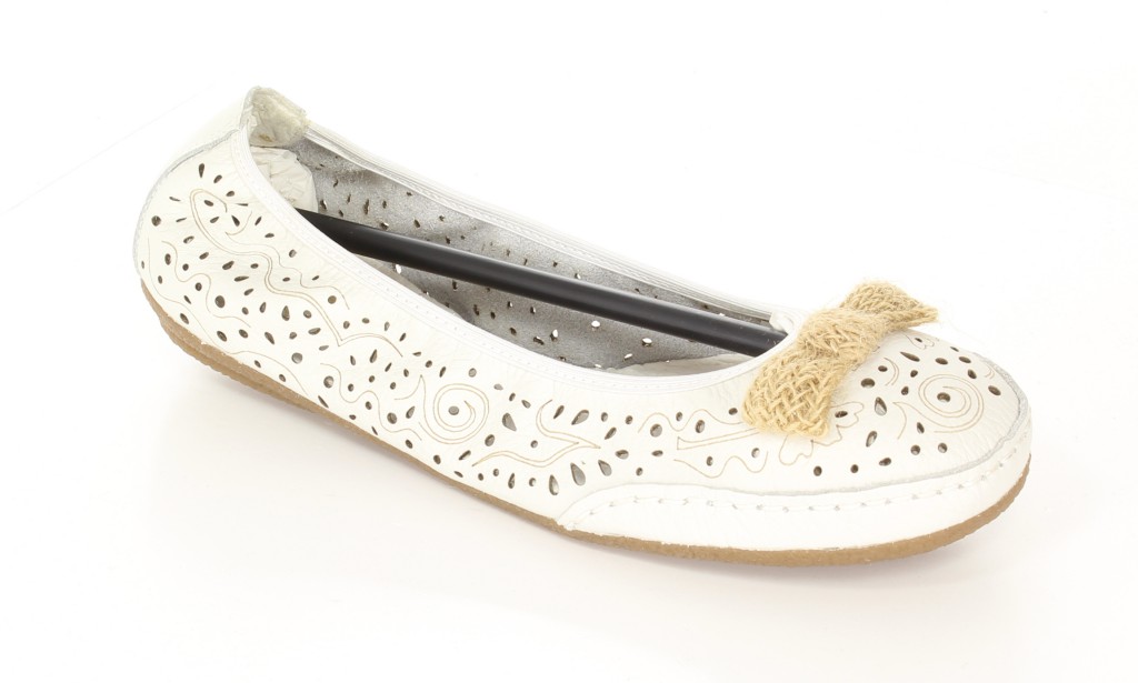 Rieker Baleriny 41456-81 Weiss White 