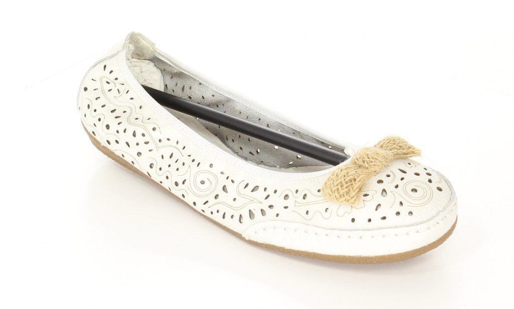 Rieker Baleriny 41456-81 Weiss White 