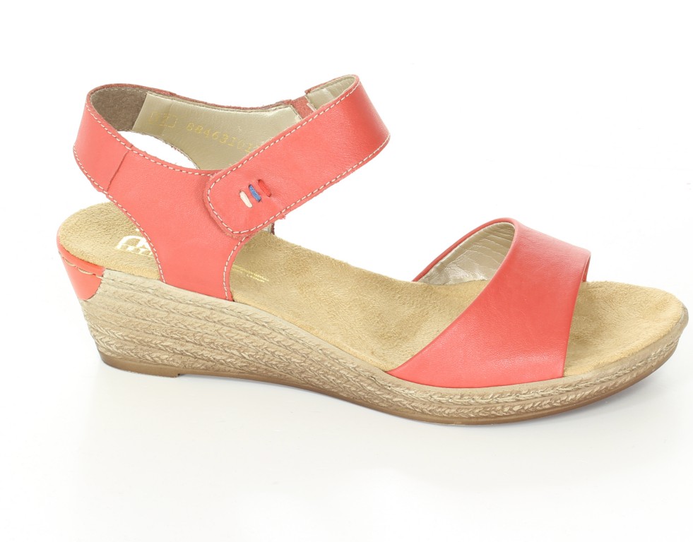 Riekrer Sandały 62464-33 Rot Red 