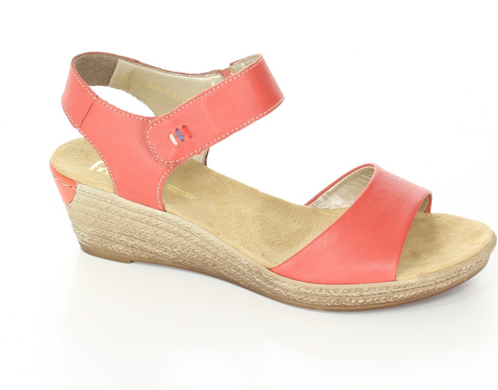 Riekrer Sandały 62464-33 Rot Red 