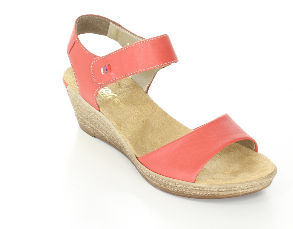 Riekrer Sandały 62464-33 Rot Red 