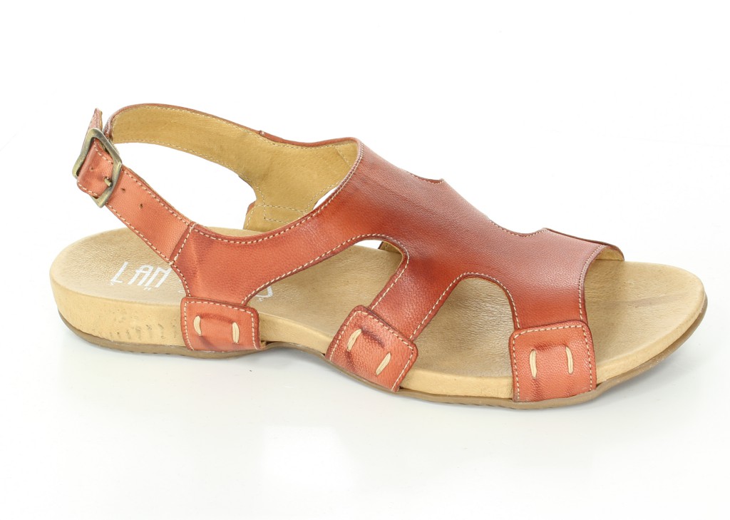 Lan-Kars Sandały 2212-7 Czerwony A 