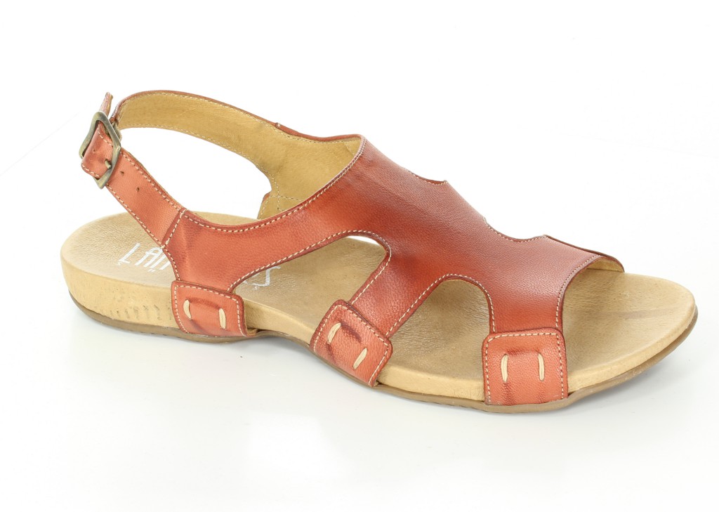 Lan-Kars Sandały 2212-7 Czerwony A 