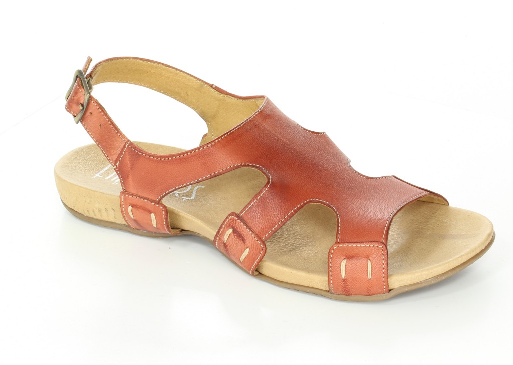 Lan-Kars Sandały 2212-7 Czerwony A 