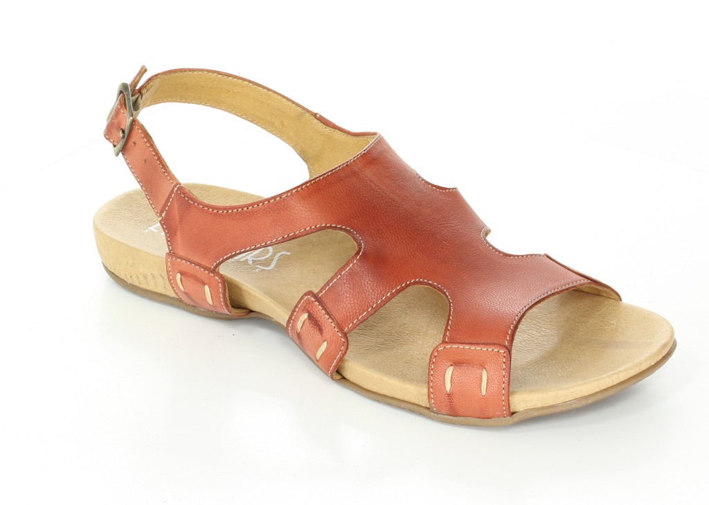 Lan-Kars Sandały 2212-7 Czerwony A 