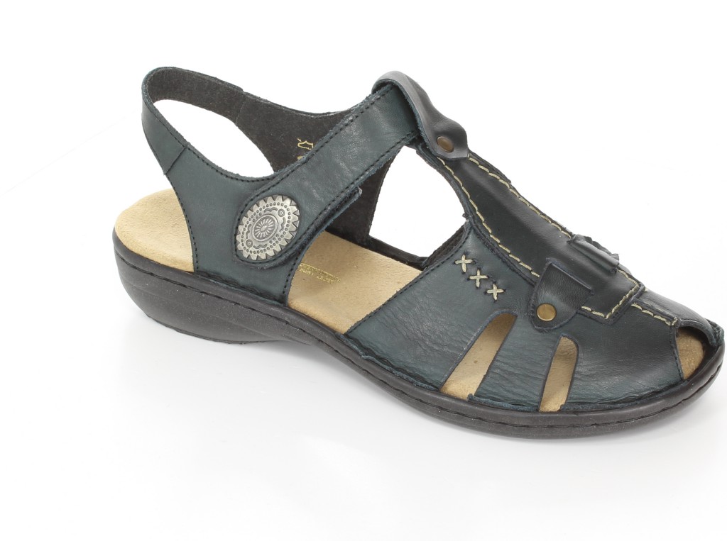 Rieker Sandały 60897-15 Blau/Blue 