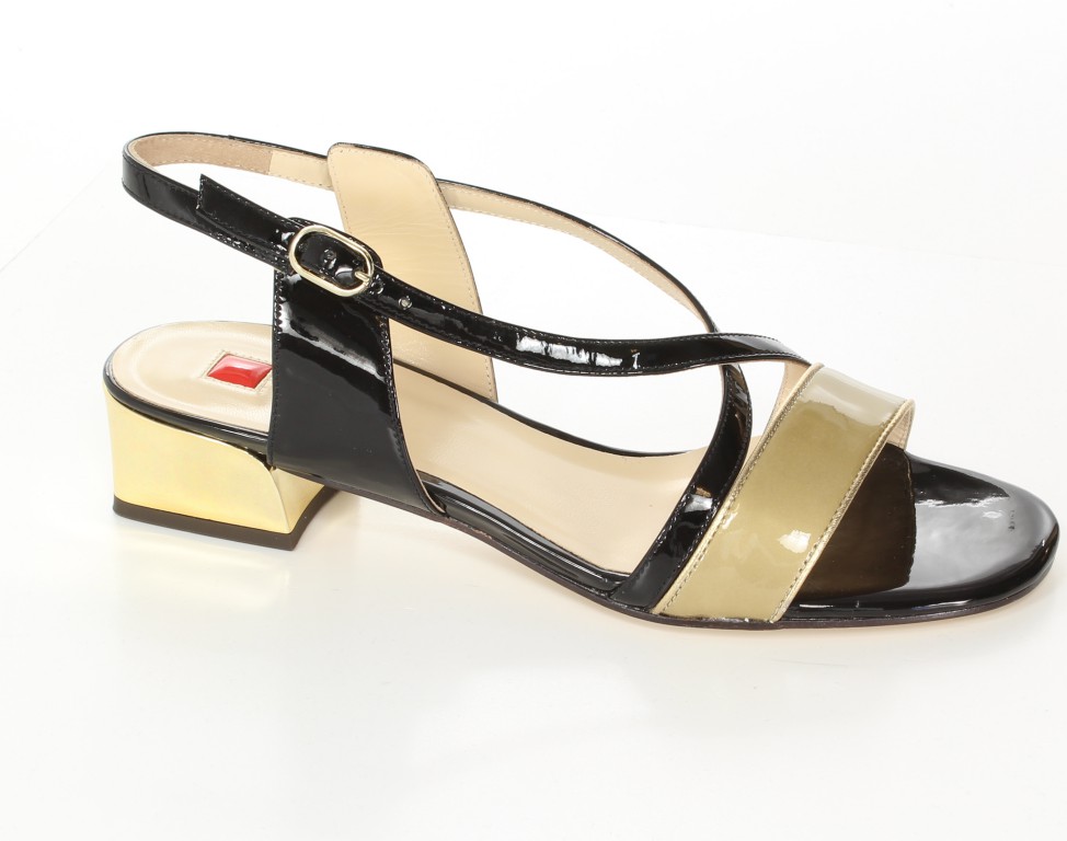 Hölg Sandały 7-10 2914  Black/Taupe 