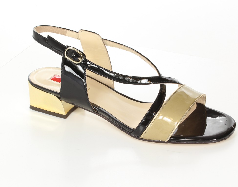 Hölg Sandały 7-10 2914  Black/Taupe 