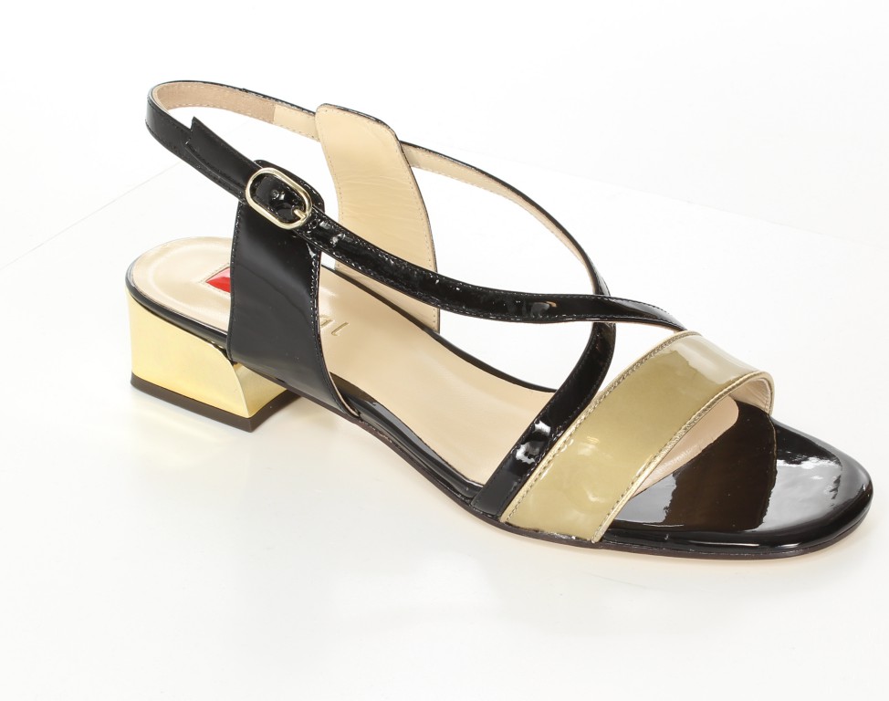 Hölg Sandały 7-10 2914  Black/Taupe 