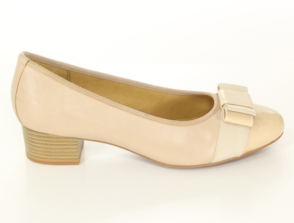 Caprice Czółenka 9-22301-22 Sand/beige Pat 