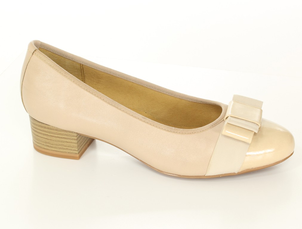 Caprice Czółenka 9-22301-22 Sand/beige Pat 