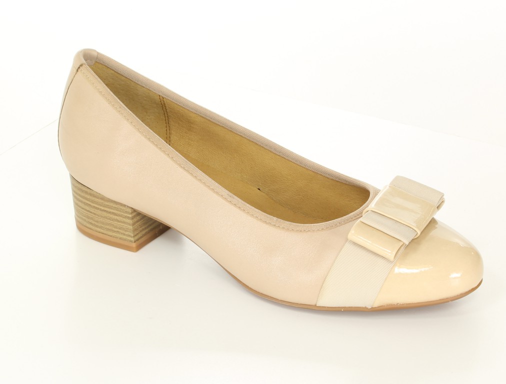Caprice Czółenka 9-22301-22 Sand/beige Pat 