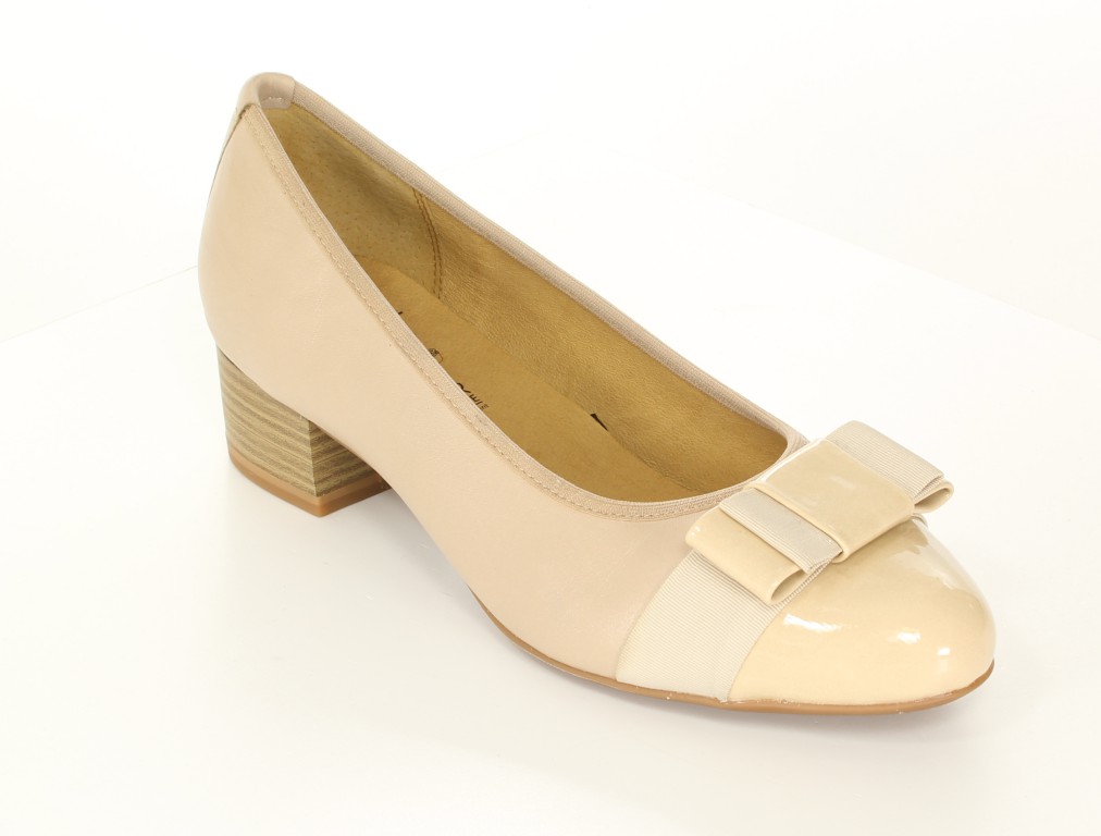 Caprice Czółenka 9-22301-22 Sand/beige Pat 