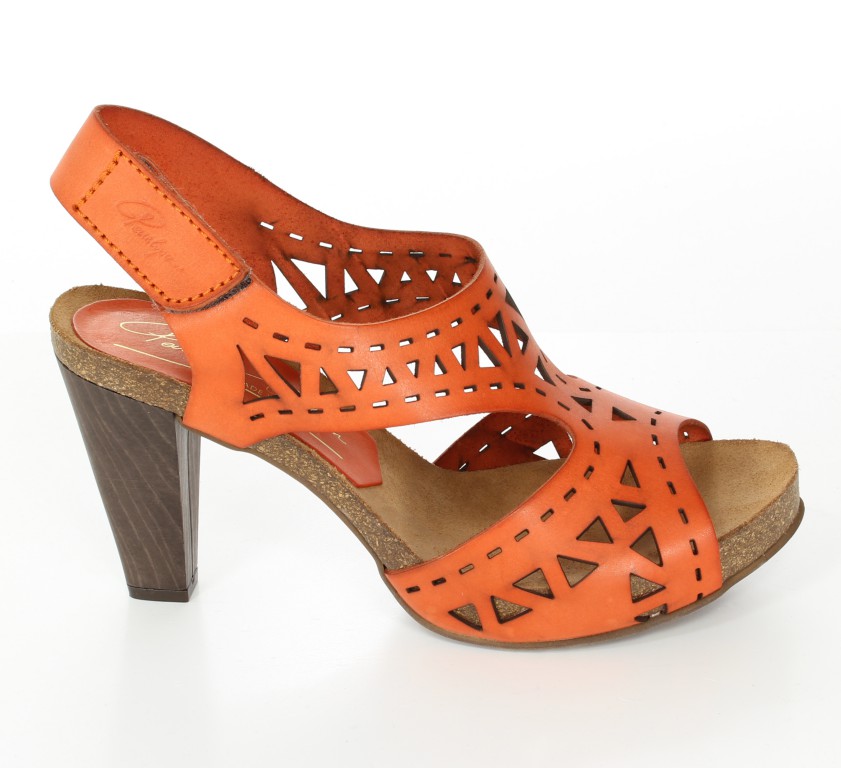 Penelope  Sandały 3053 Piel Naranja