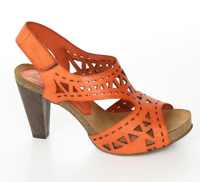 Penelope  Sandały 3053 Piel Naranja