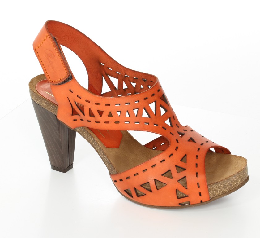 Penelope  Sandały 3053 Piel Naranja