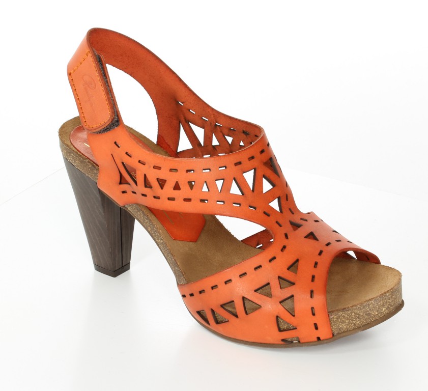 Penelope  Sandały 3053 Piel Naranja